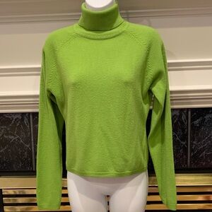 Jamie Scott Cropped Turtleneck Sweater
